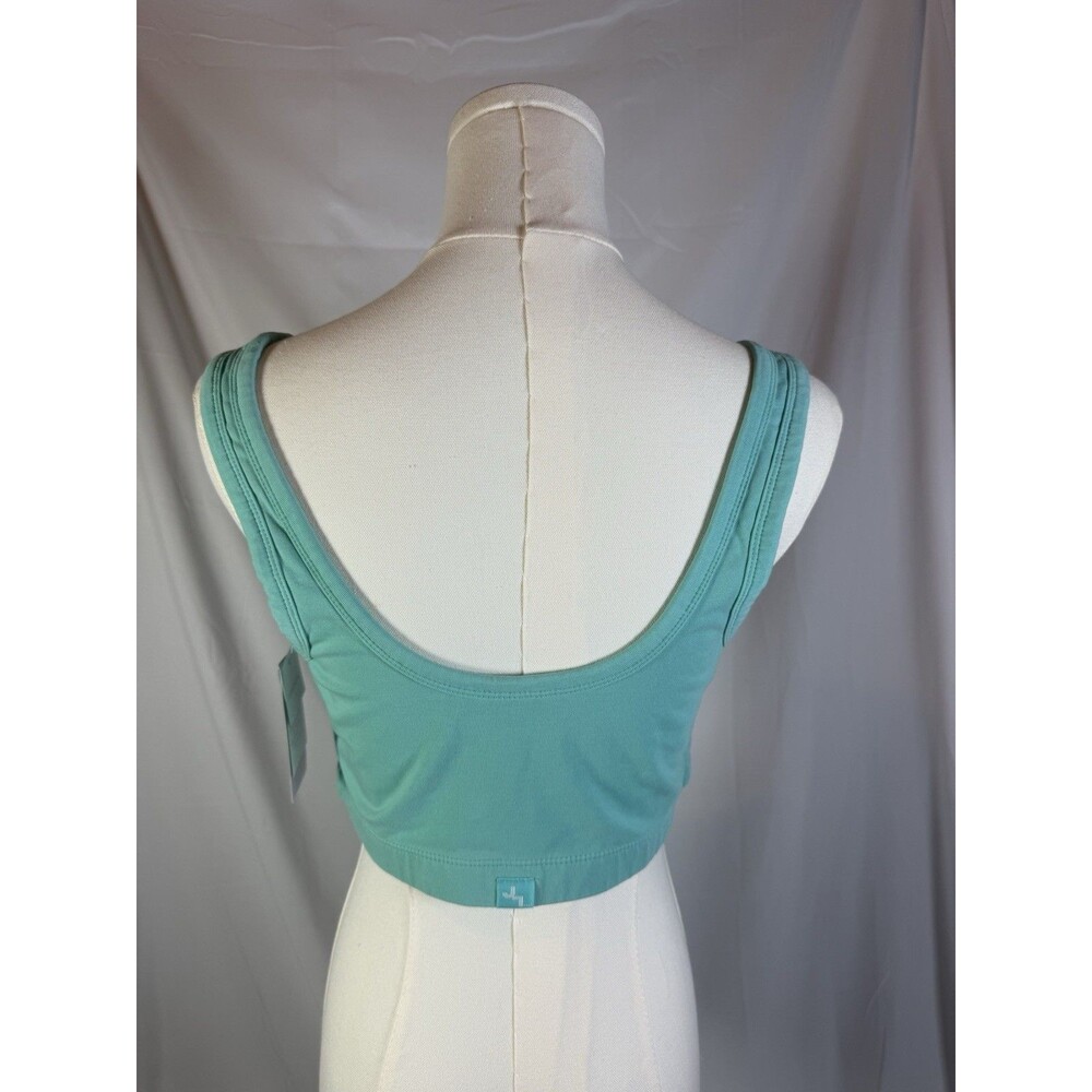 JoyLab Women's Built In Jersey Sports Bra - Color Turquoise Green Size X-Large - Picture 6 of 9